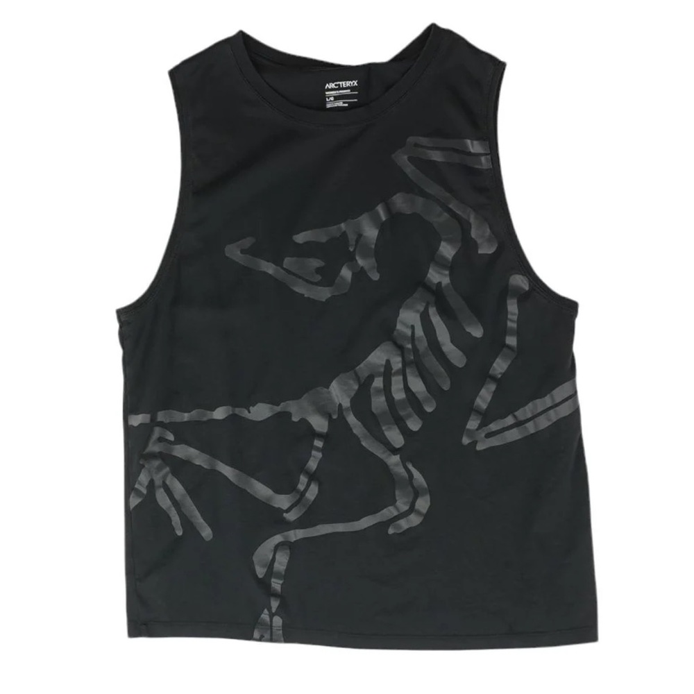 Arc'teryx Black Graphic Tank Top